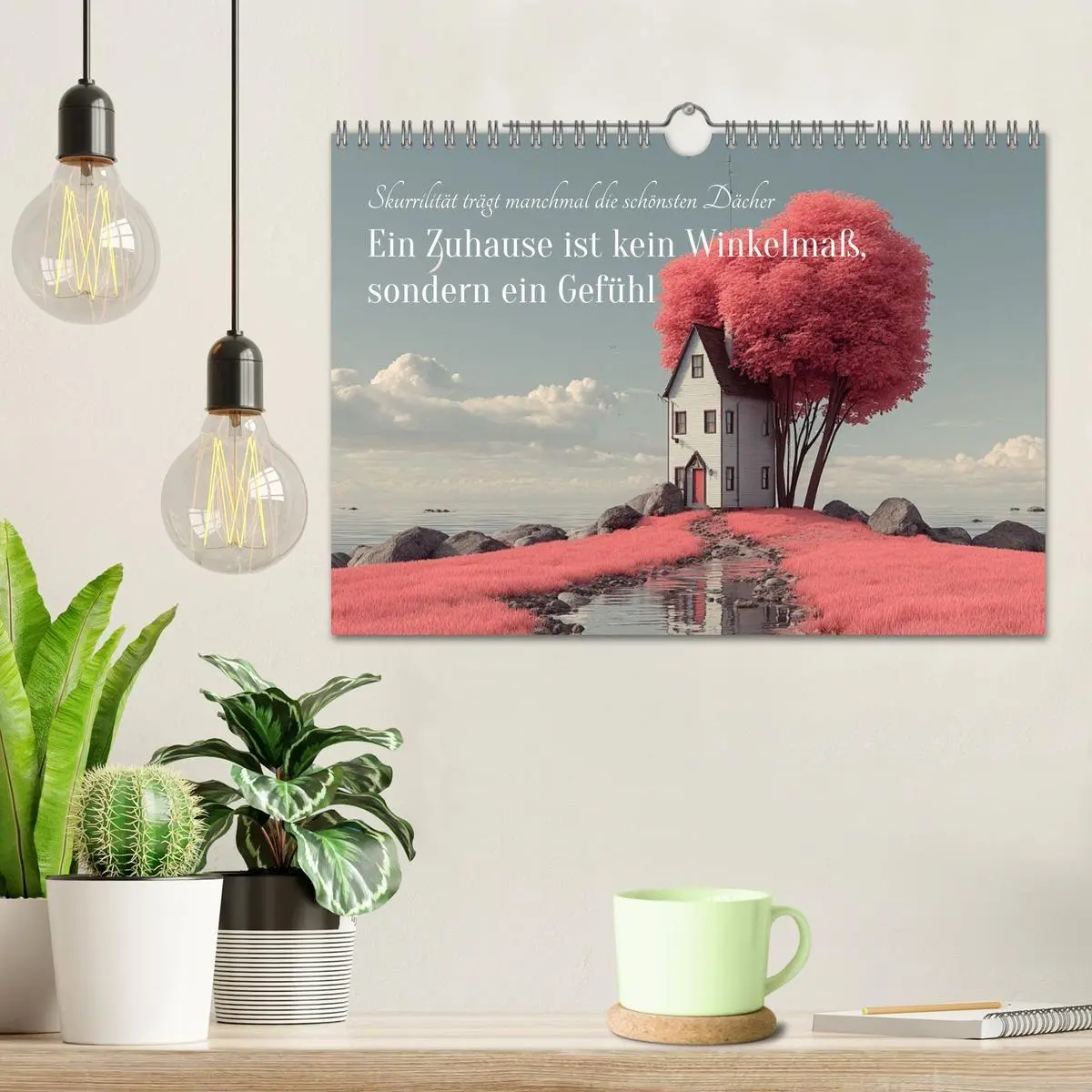 Bild: 9783516685763 | Ein Zuhause ist kein Winkelmaß, sondern ein Gefühl (Wandkalender...