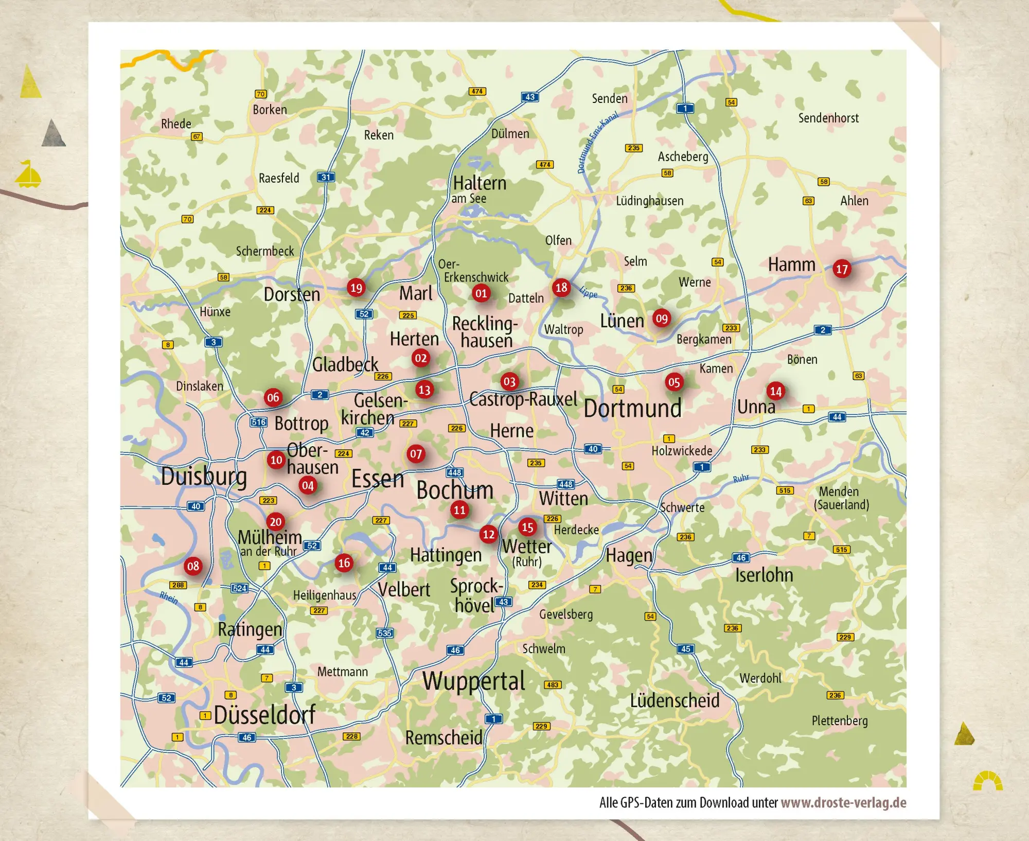 Bild: 9783770025763 | Ruhrgebiet. Wandern für die Seele | Wohlfühlwege | Sabine Hauke | Buch