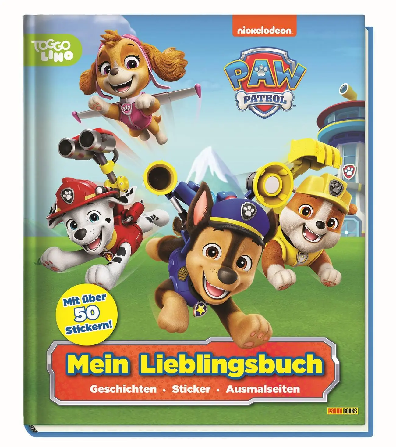 Cover: 9783833245763 | PAW Patrol: Mein Lieblingsbuch - Geschichten - Sticker - Ausmalseiten