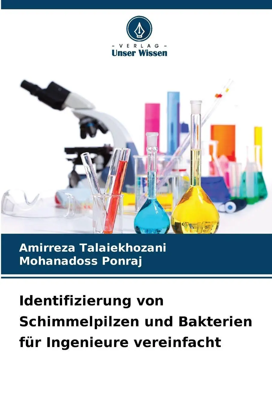 Cover: 9786208495763 | Identifizierung von Schimmelpilzen und Bakterien für Ingenieure...