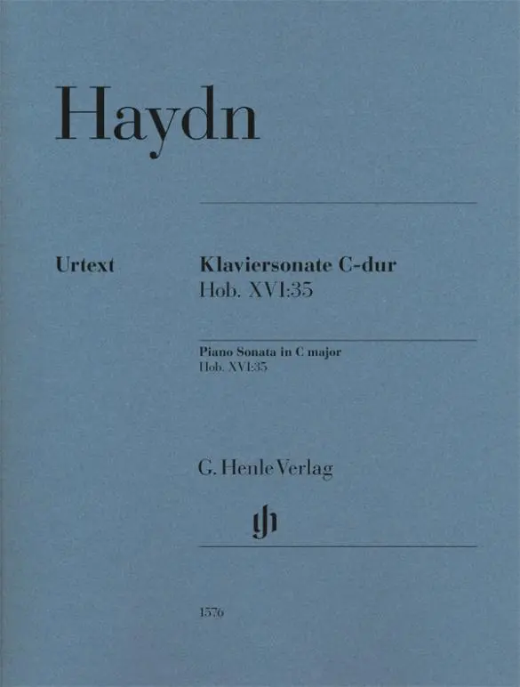 Cover: 9790201815763 | Joseph Haydn - Klaviersonate C-dur Hob. XVI:35 | Georg Feder | Buch