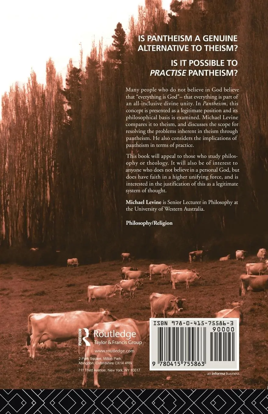Rückseite: 9780415755863 | Pantheism | A Non-Theistic Concept of Deity | Michael P. Levine | Buch