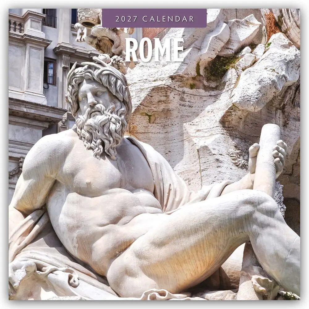 Cover: 9781837015863 | Rome - Rom 2027 - 16-Monatskalender | Red Robin Publishing Ltd | 28 S.