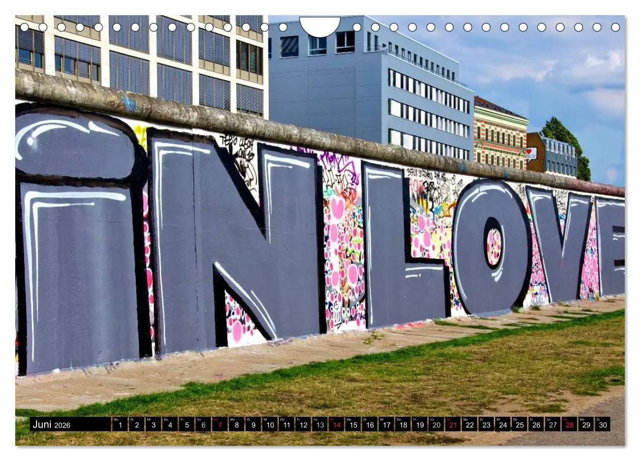Bild: 9783516055863 | Berlin - Die East Side Gallery (Wandkalender 2026 DIN A4 quer),...