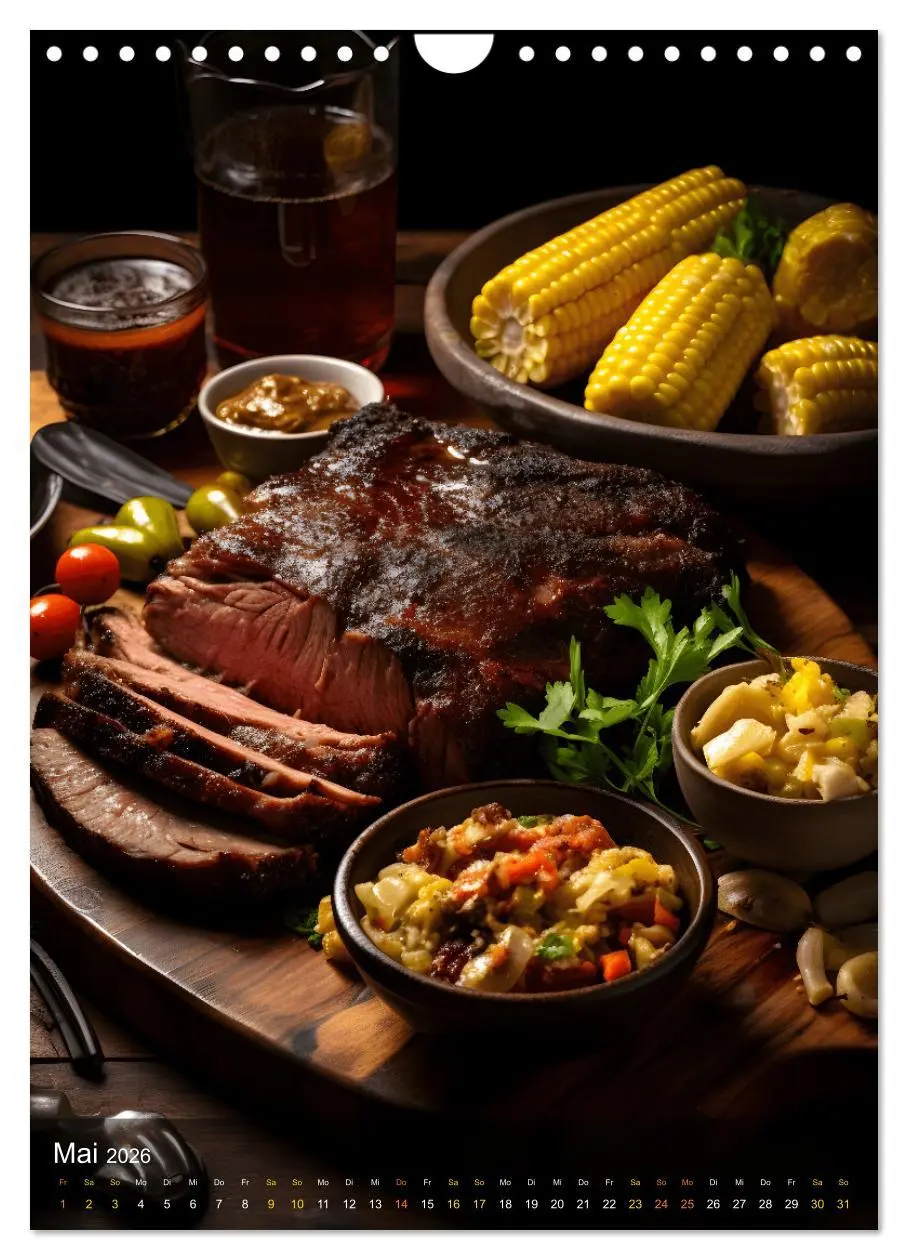 Bild: 9783516295863 | Meat Lovers - Köstliche Grill Abenteuer (Wandkalender 2026 DIN A4...