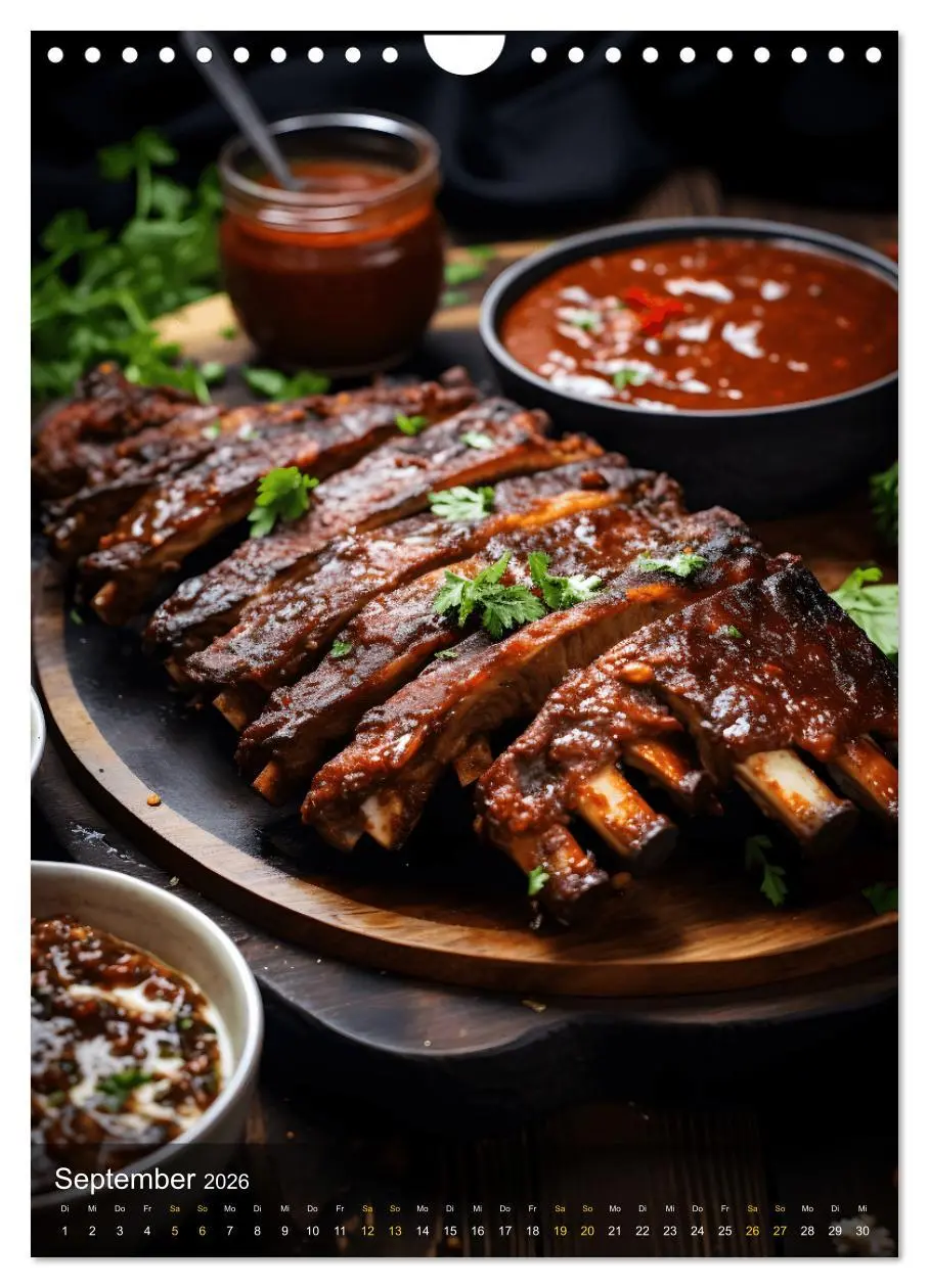 Bild: 9783516295863 | Meat Lovers - Köstliche Grill Abenteuer (Wandkalender 2026 DIN A4...