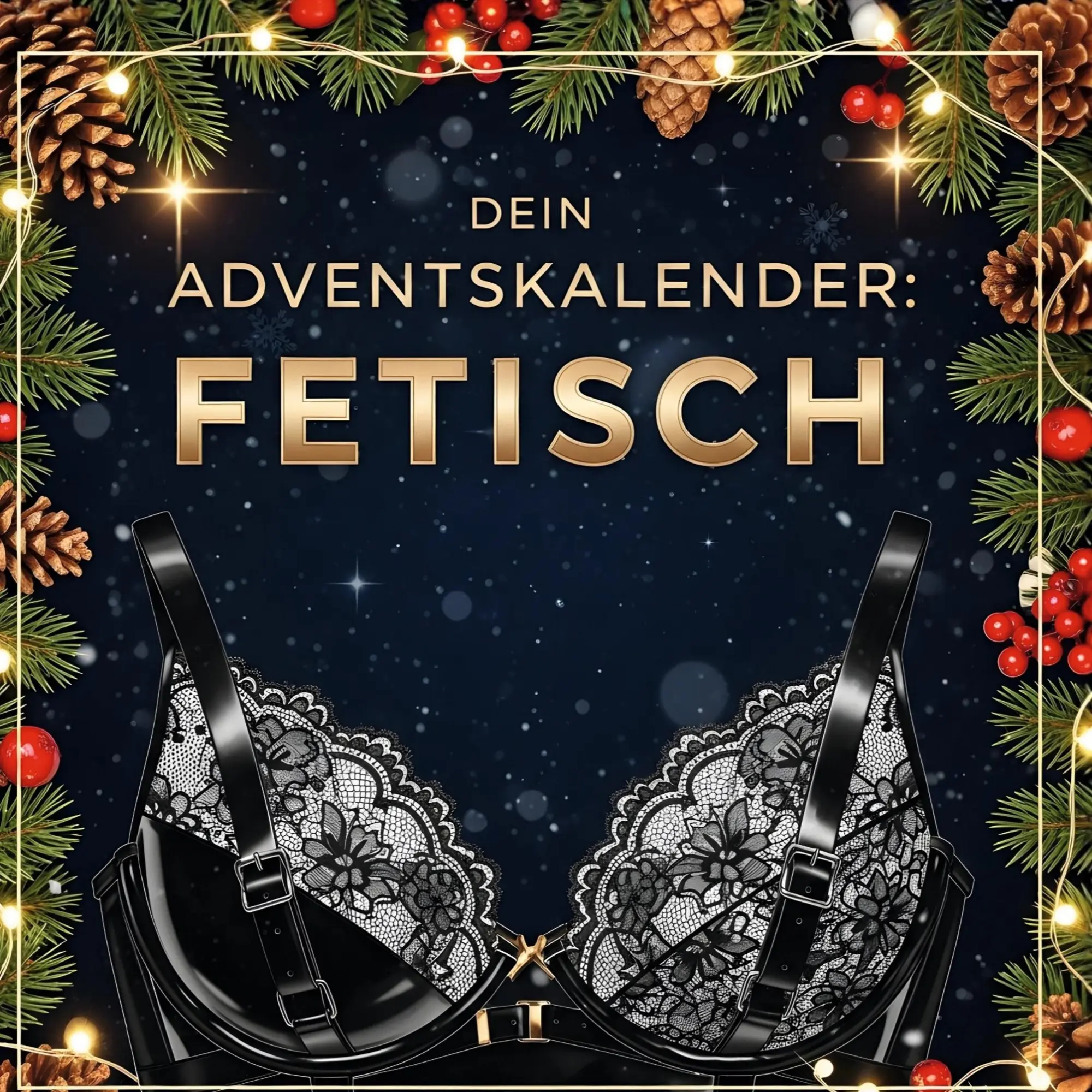 Cover: 9783695325863 | Dein Adventskalender: Fetisch | 24 sexy Tage bis Weihnachten für Paare
