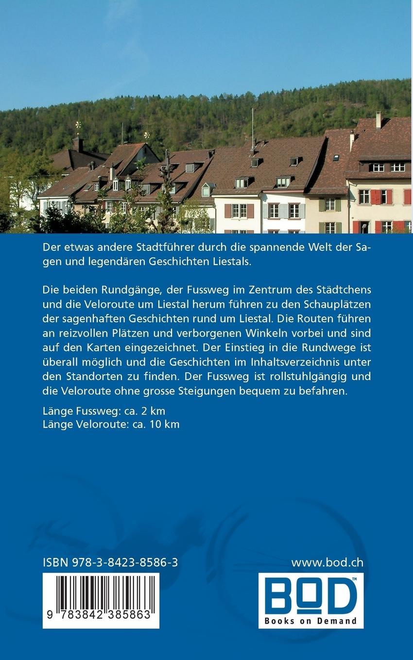 Rückseite: 9783842385863 | Sagenhaftes Liestal | Claudia Senn-Feurer | Taschenbuch | 100 S.