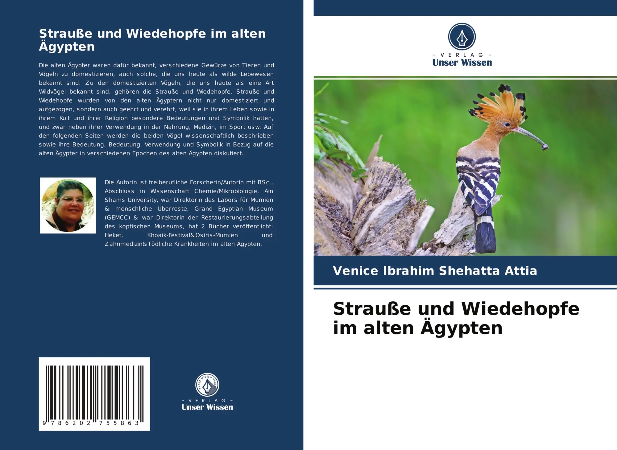 Cover: 9786202755863 | Strauße und Wiedehopfe im alten Ägypten | Attia | Taschenbuch | 84 S.