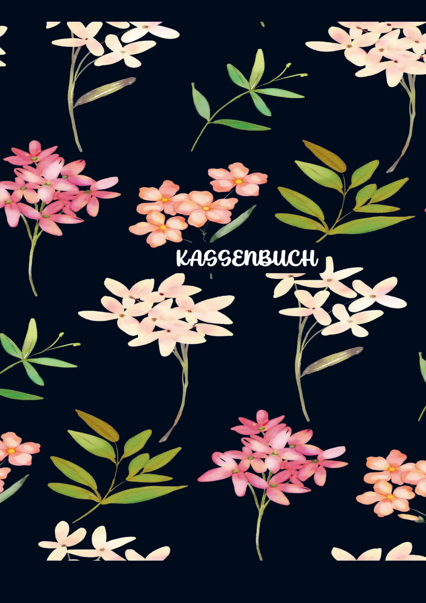 Cover: 9789403735863 | Kassenbuch gebunden A4: Cash book bound A4 | Sarah Ludwig | Buch