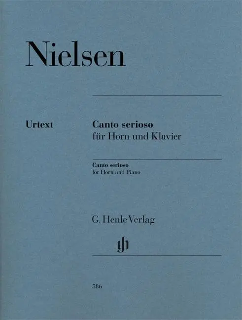 Cover: 9790201805863 | Canto Serioso For Horn And Piano | Carl Nielsen | Taschenbuch | Buch