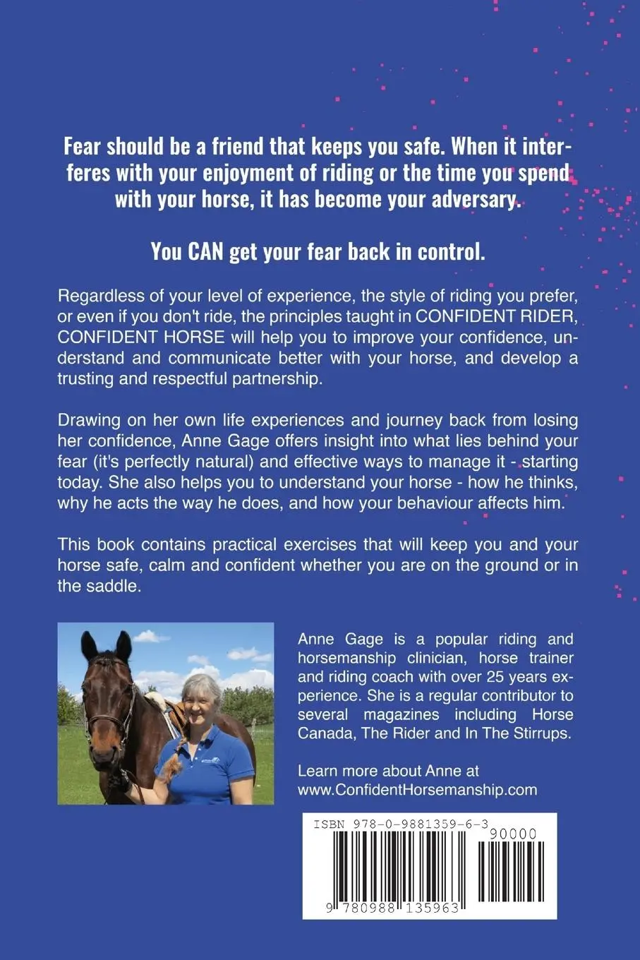 Rückseite: 9780988135963 | Confident Rider Confident Horse | Anne Gage | Taschenbuch | Englisch