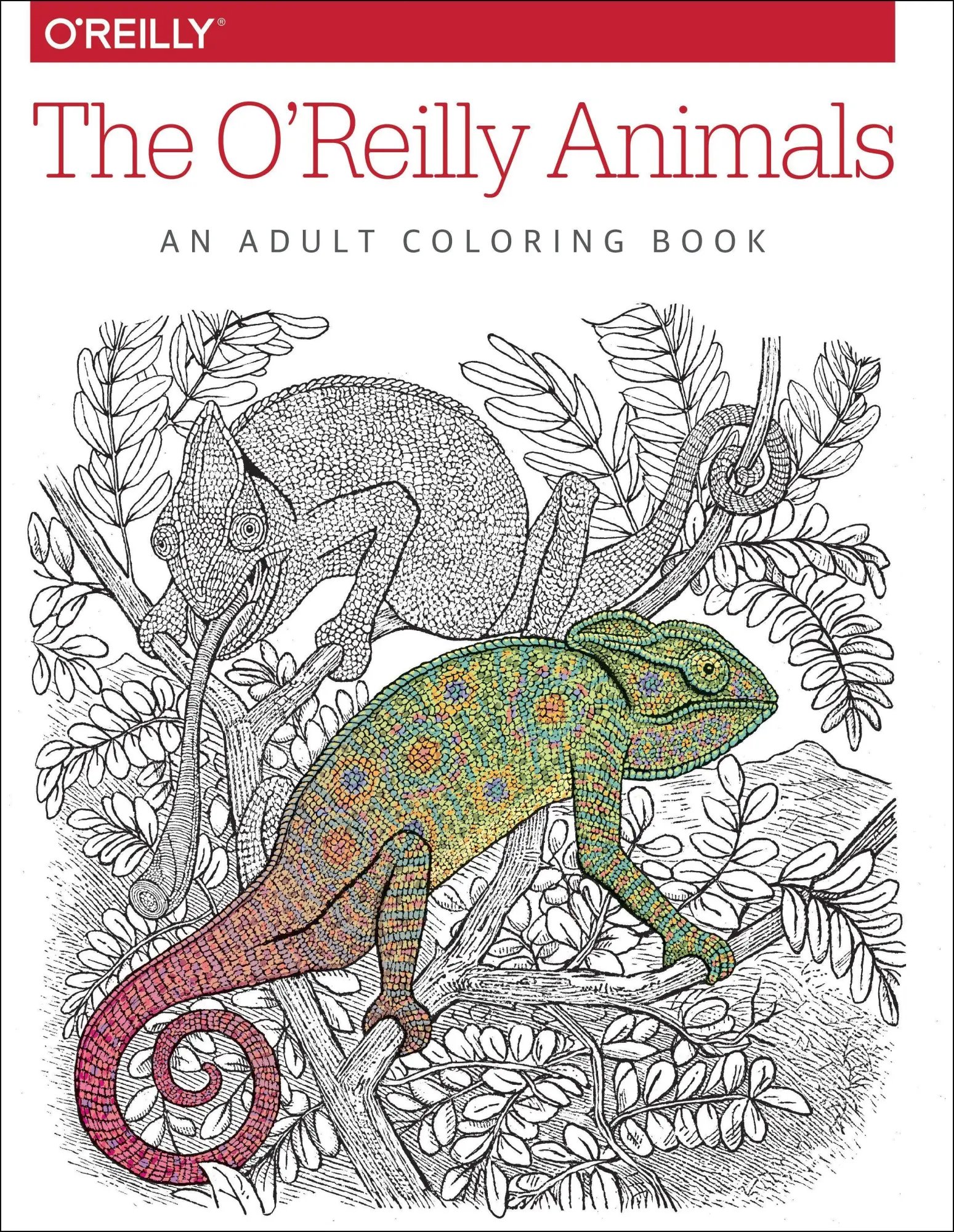 Cover: 9781491955963 | The O'Reilly Animals | An Adult Coloring Book | O'Reilly Media | Buch