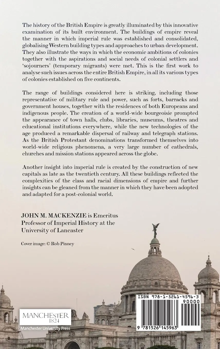 Rückseite: 9781526145963 | The British Empire Through Buildings | Structure, Function and Meaning