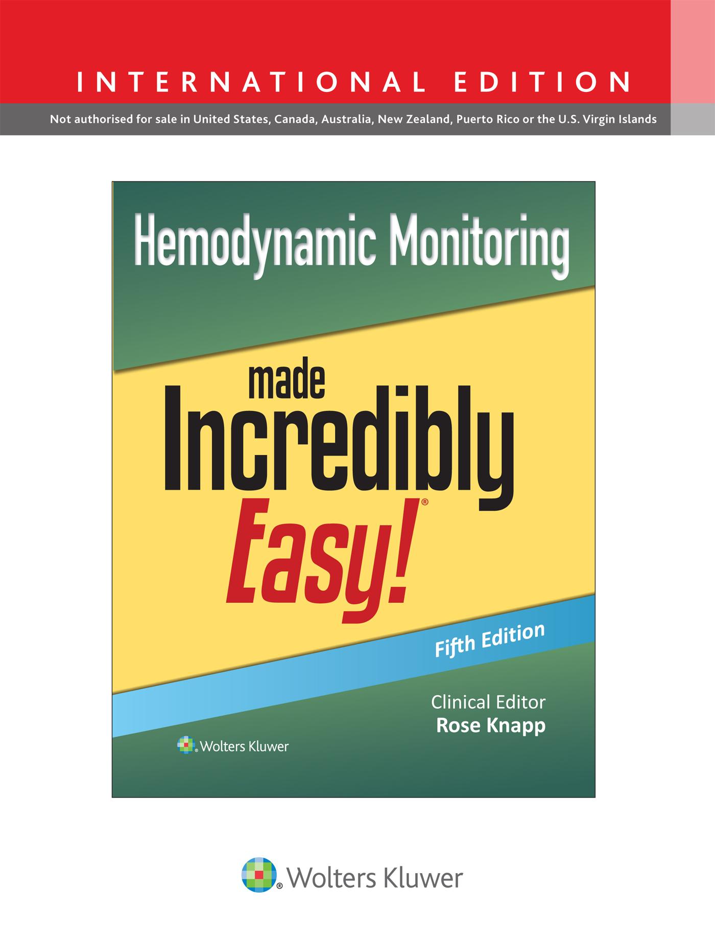 Cover: 9781975235963 | Hemodynamic Monitoring Made Incredibly Easy! | Rose Knapp | Buch