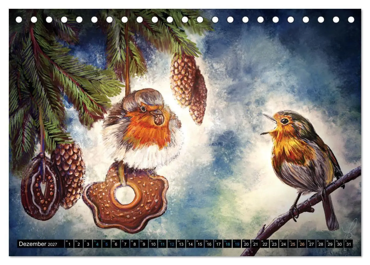 Bild: 9783569515963 | Tierfreunde (Tischkalender 2027 DIN A5 quer), CALVENDO Monatskalender