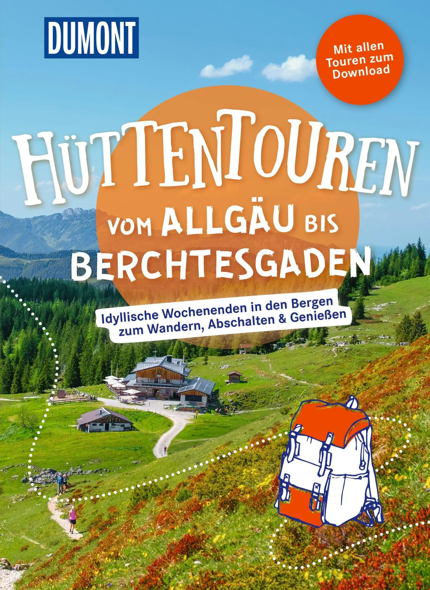 Cover: 9783616035963 | DUMONT Wanderzeit Hüttentouren vom Allgäu bis Berchtesgaden | Buch