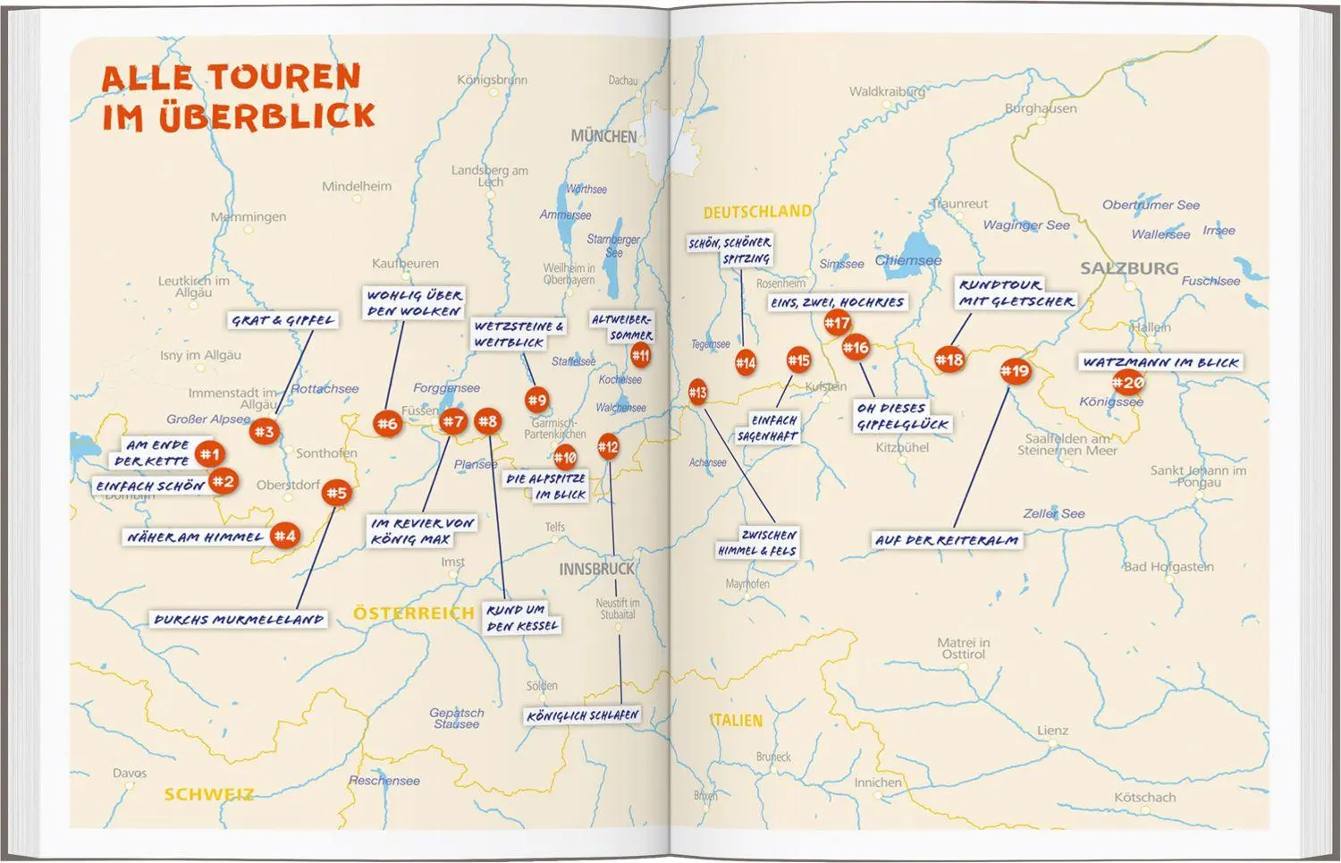 Bild: 9783616035963 | DUMONT Wanderzeit Hüttentouren vom Allgäu bis Berchtesgaden | Buch