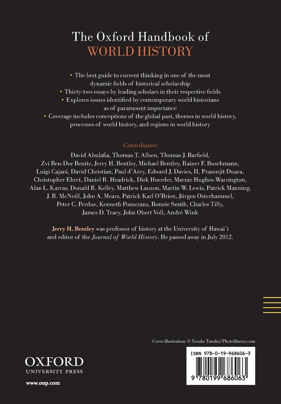Rückseite: 9780199686063 | The Oxford Handbook of World History | Jerry H. Bentley | Taschenbuch
