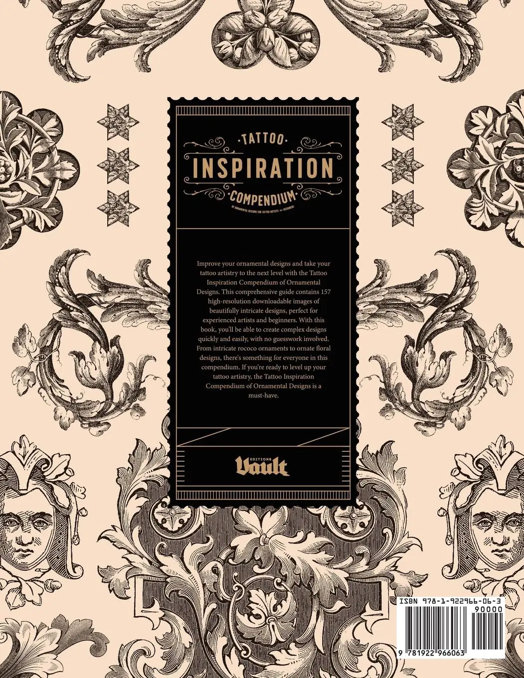 Rückseite: 9781922966063 | Tattoo Inspiration Compendium of Ornamental Designs for Tattoo...