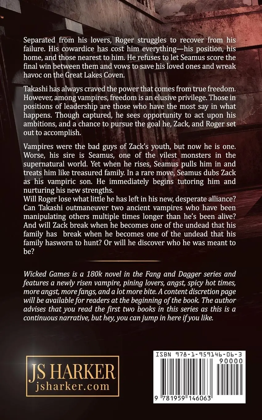 Rückseite: 9781959146063 | Wicked Games | Js Harker | Taschenbuch | Englisch | 2024