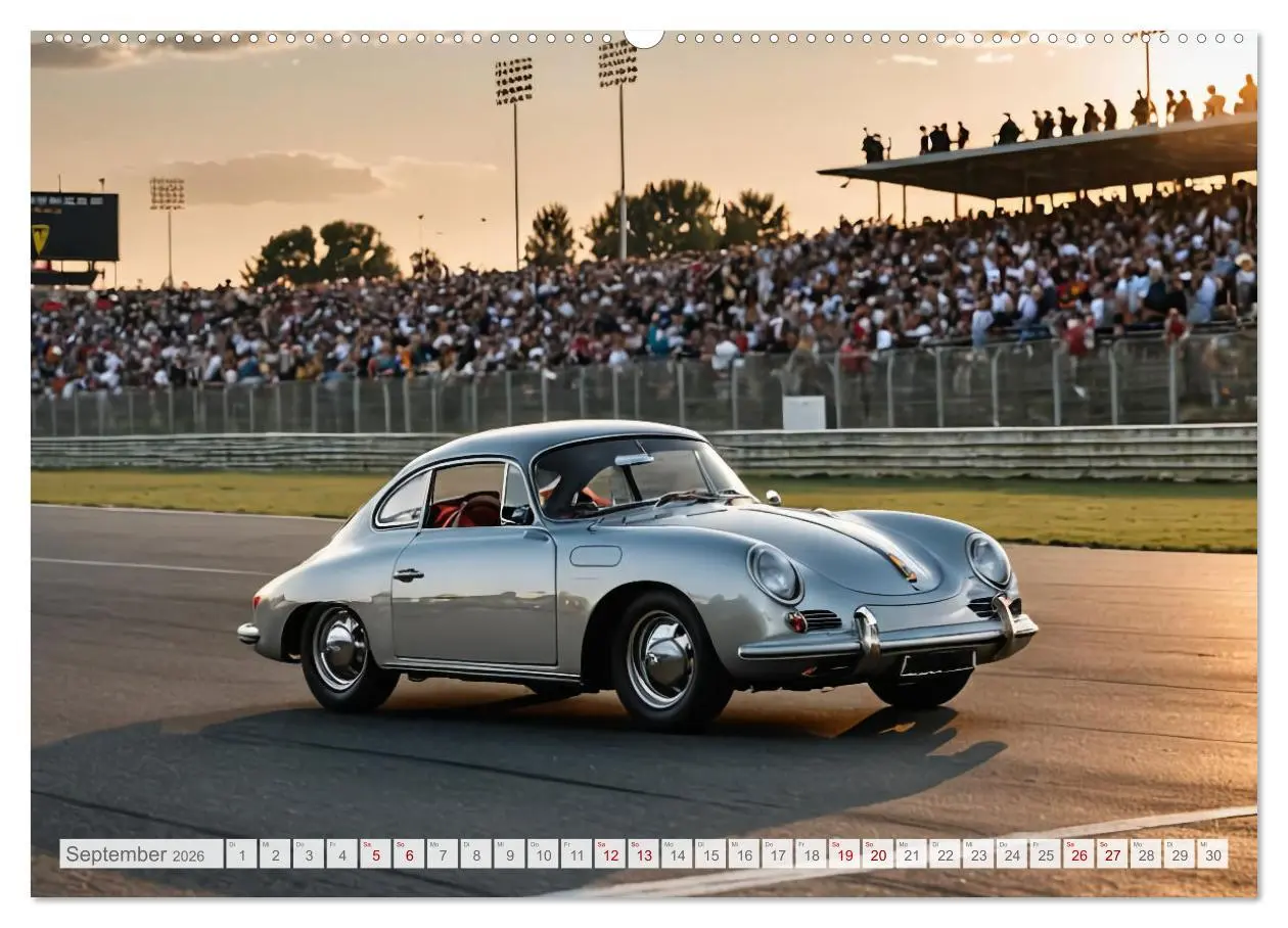 Bild: 9783457396063 | Virtual Classic Cars (hochwertiger Premium Wandkalender 2026 DIN A2...