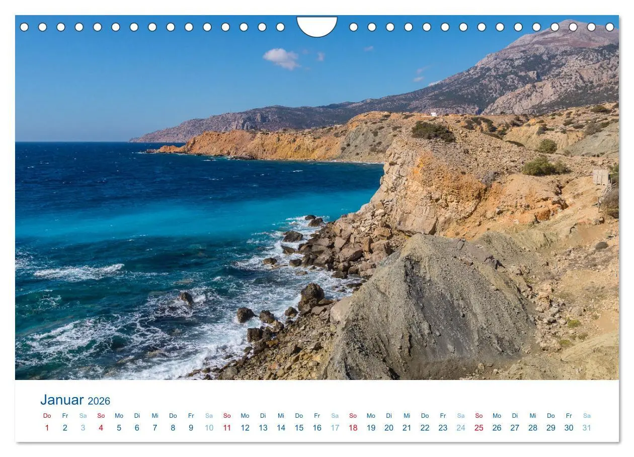 Bild: 9783457606063 | Karpathos - Malerische Insel in der Ägäis (Wandkalender 2026 DIN A4...