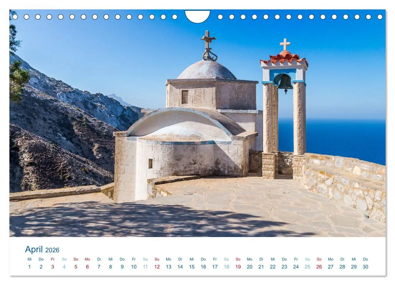 Bild: 9783457606063 | Karpathos - Malerische Insel in der Ägäis (Wandkalender 2026 DIN A4...