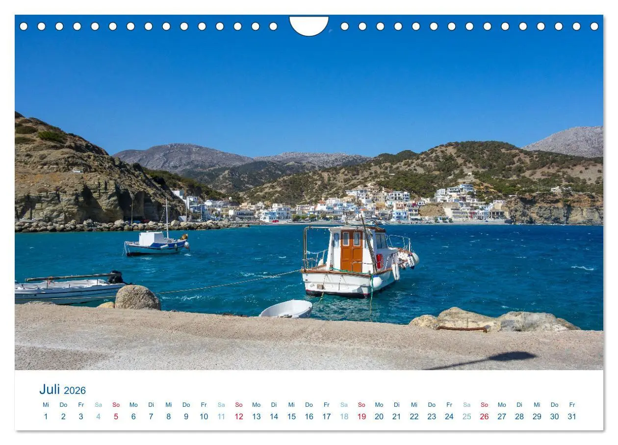 Bild: 9783457606063 | Karpathos - Malerische Insel in der Ägäis (Wandkalender 2026 DIN A4...
