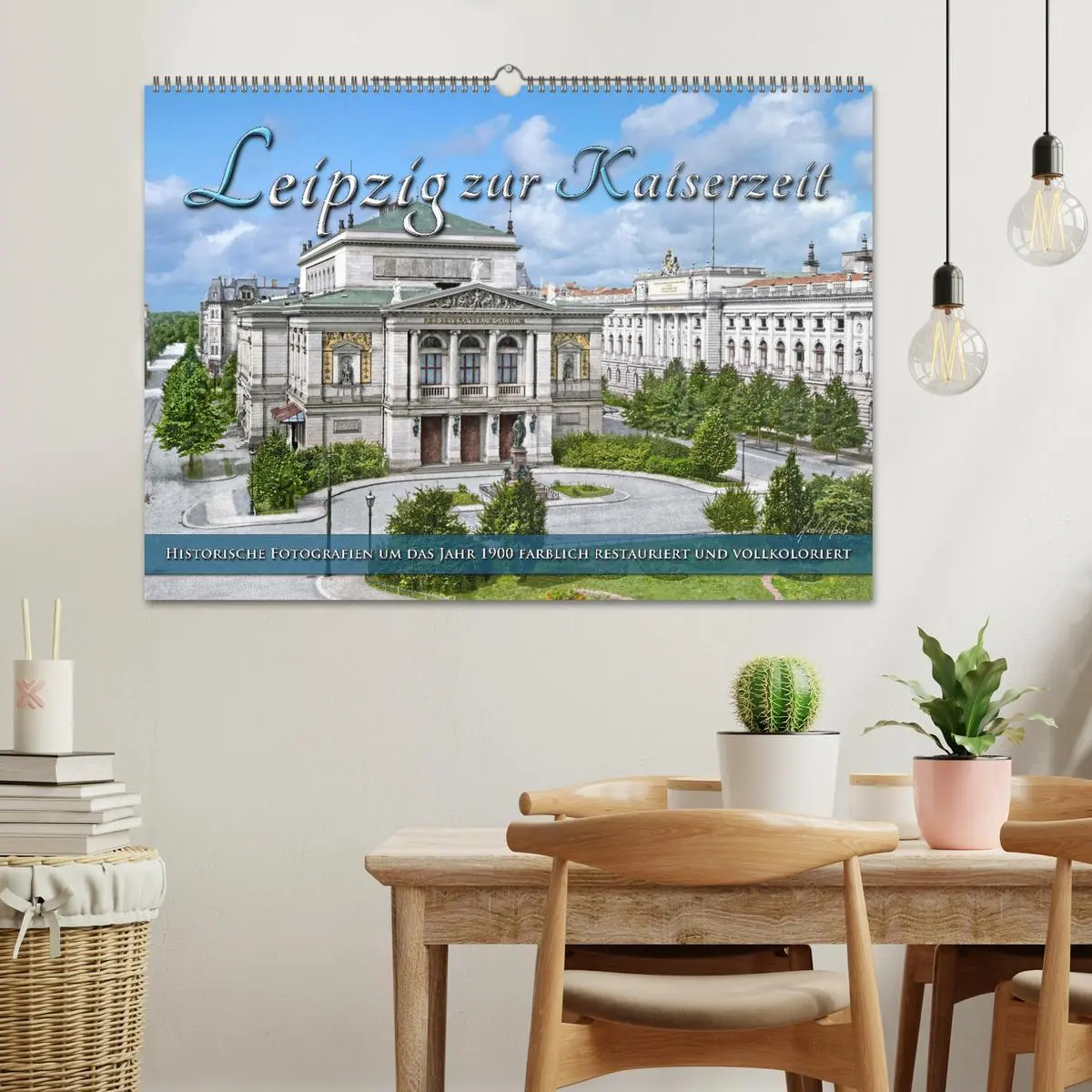 Bild: 9783457776063 | Leipzig zur Kaiserzeit in Farbe (Wandkalender 2026 DIN A2 quer),...