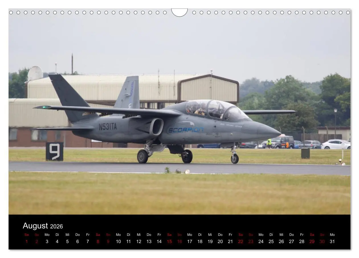 Bild: 9783457846063 | Militärjets (Wandkalender 2026 DIN A3 quer), CALVENDO Monatskalender