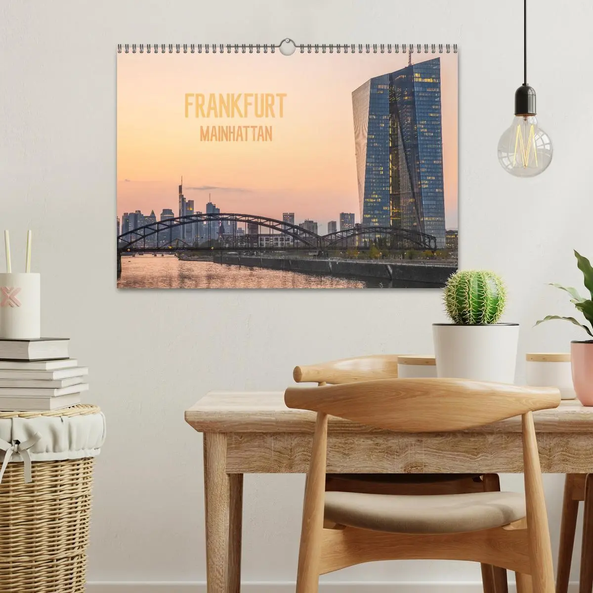 Bild: 9783457916063 | Frankfurt Mainhattan (Wandkalender 2026 DIN A3 quer), CALVENDO...