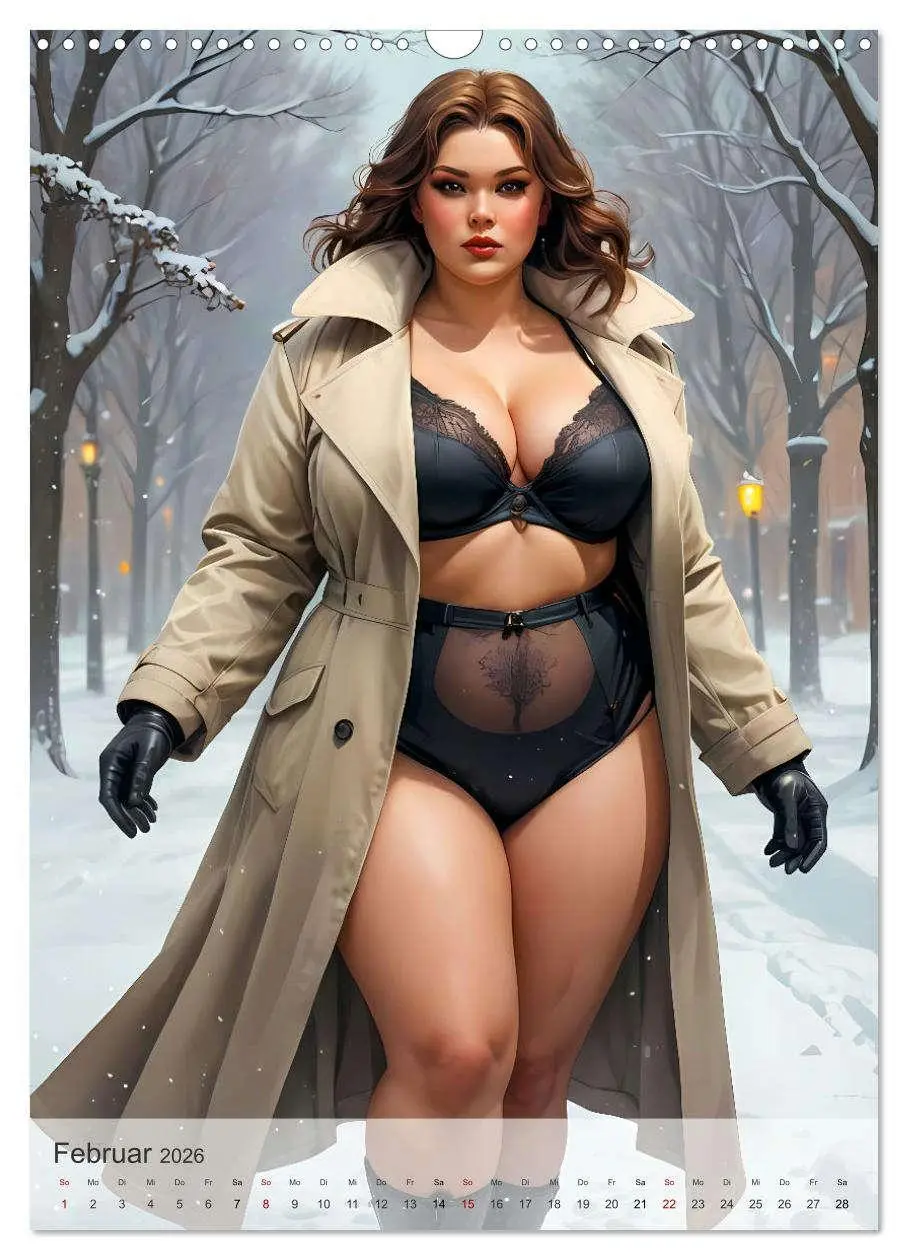 Bild: 9783516246063 | Pin-up Girls - Dralle Schönheiten (Wandkalender 2026 DIN A3 hoch),...