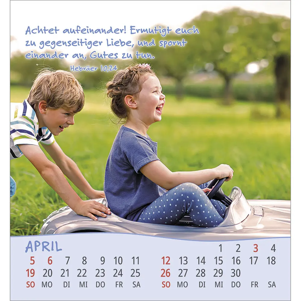 Bild: 9783754846063 | Gott hat alle Kinder lieb 2026 | Kalender | Spiralbindung | Deutsch