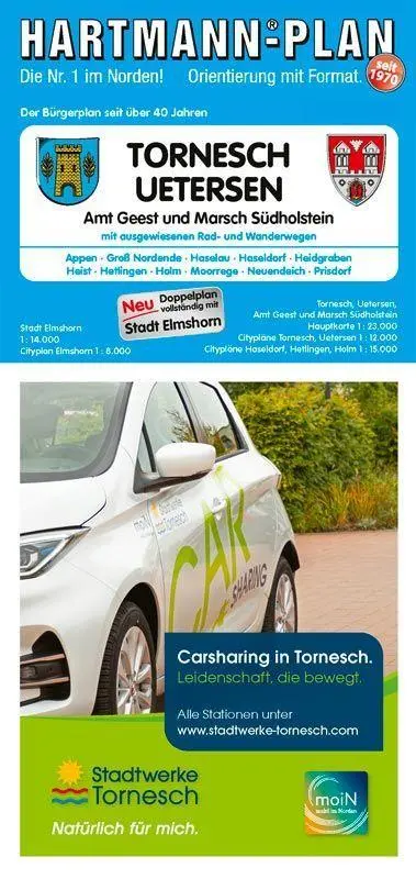 Cover: 4033527206163 | HARTMANN-PLAN Tornesch, Uetersen und Amt Geest und Marsch...