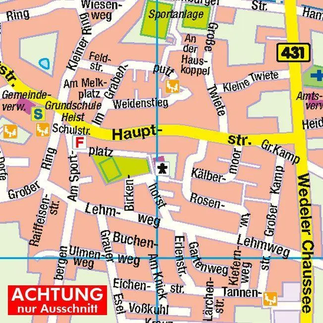 Bild: 4033527206163 | HARTMANN-PLAN Tornesch, Uetersen und Amt Geest und Marsch...