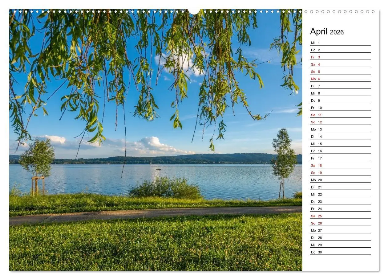 Bild: 9783457386163 | Magie des Bodensees (Wandkalender 2026 DIN A2 quer), CALVENDO...