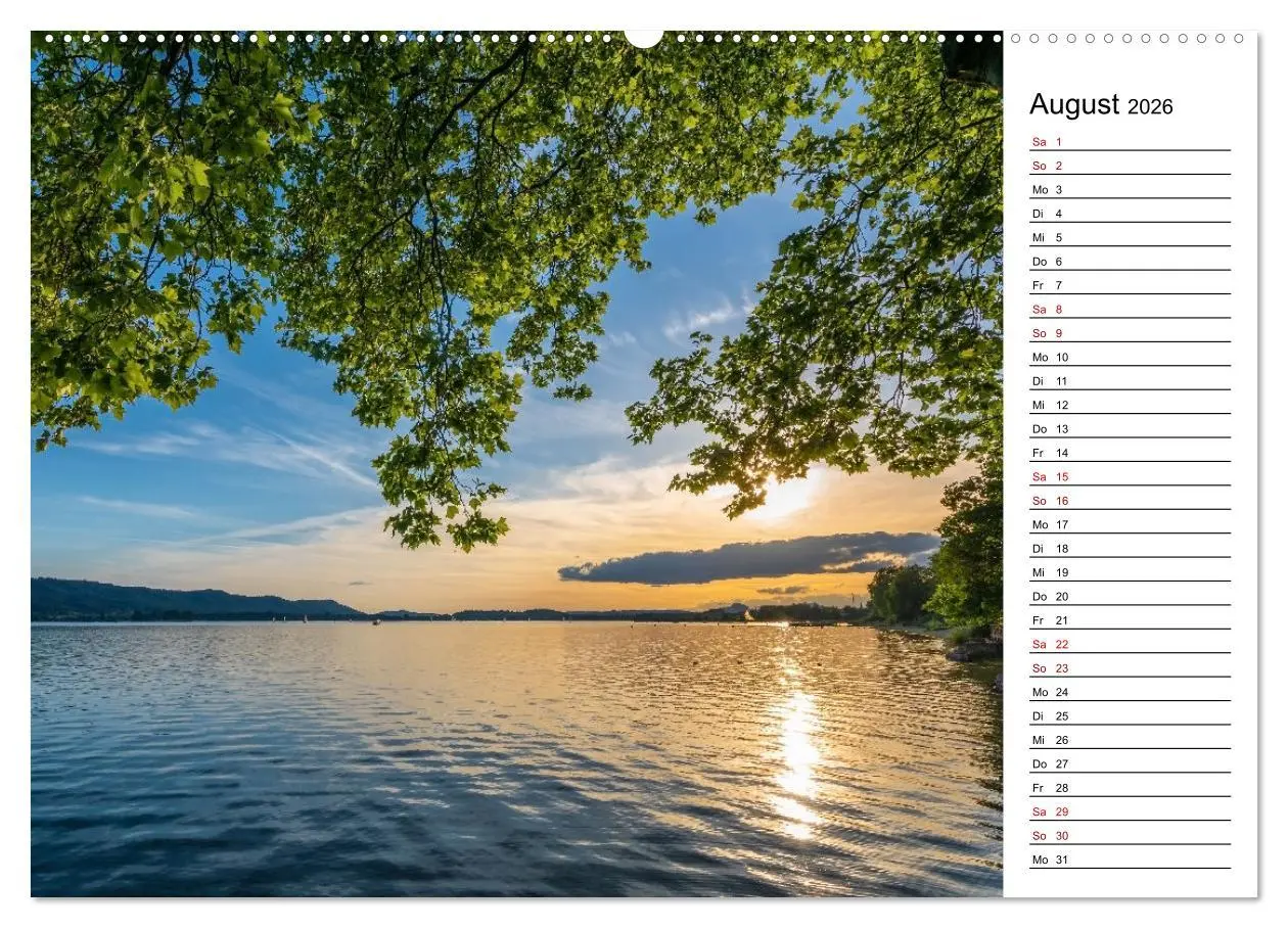 Bild: 9783457386163 | Magie des Bodensees (Wandkalender 2026 DIN A2 quer), CALVENDO...