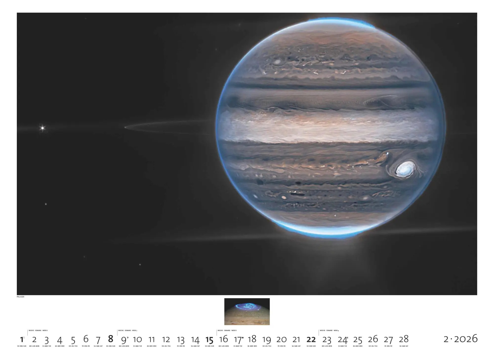 Bild: 4069095006263 | Sternzeit 2026 - Bild-Kalender - Poster-Kalender - 70x50 | Mokler