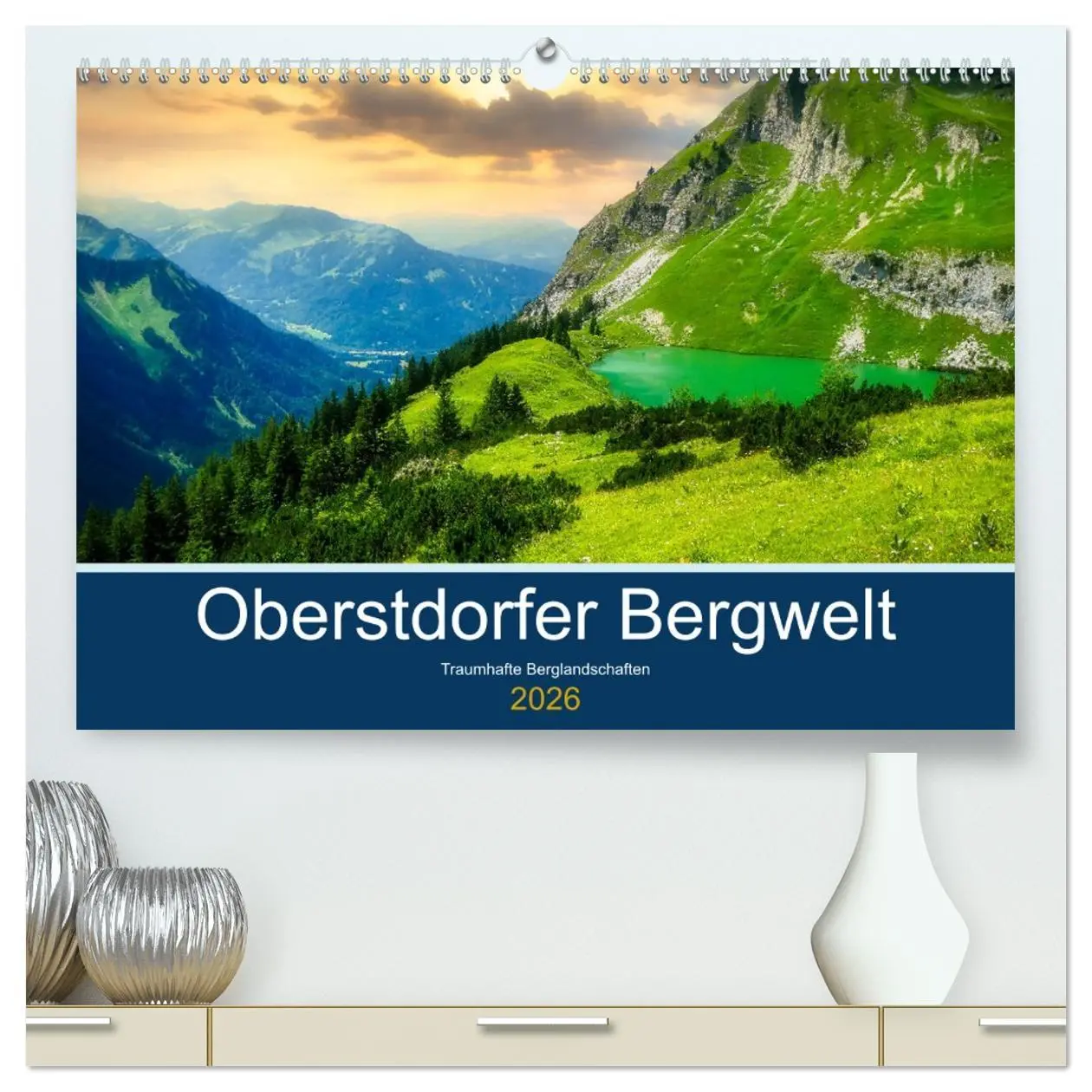 Cover: 9783457446263 | Oberstdorfer Bergwelt (hochwertiger Premium Wandkalender 2026 DIN...