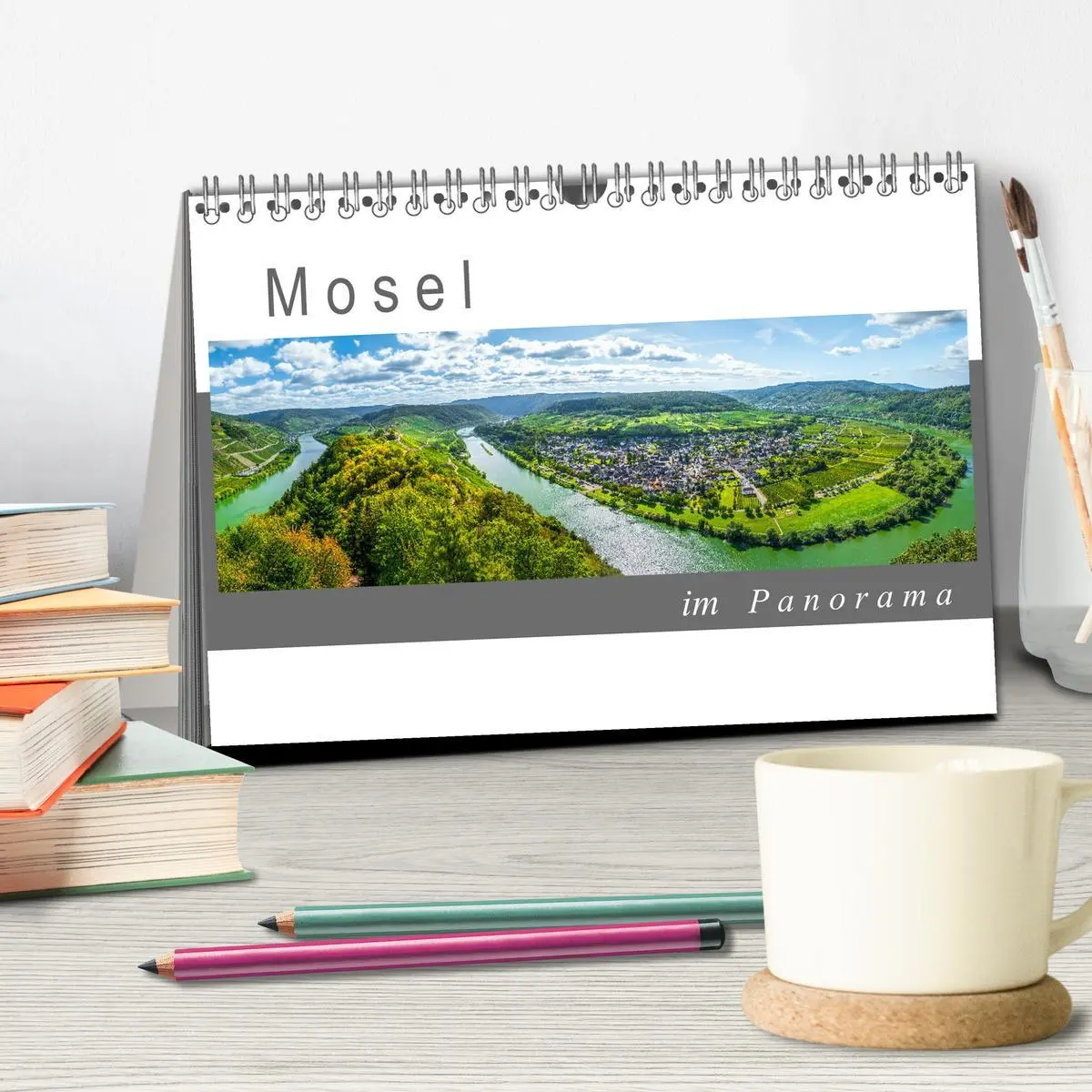 Bild: 9783457756263 | Mosel im Panorama (Tischkalender 2026 DIN A5 quer), CALVENDO...