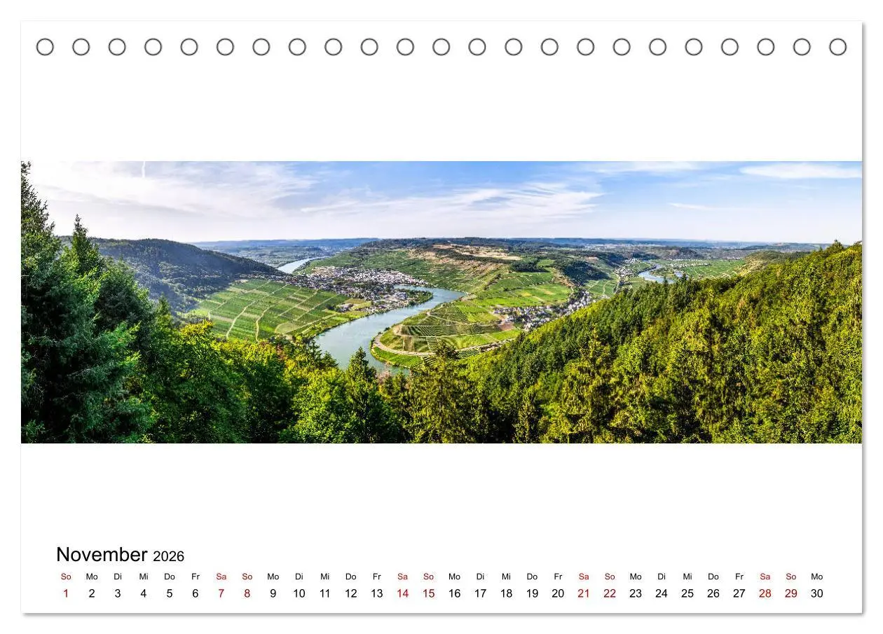 Bild: 9783457756263 | Mosel im Panorama (Tischkalender 2026 DIN A5 quer), CALVENDO...