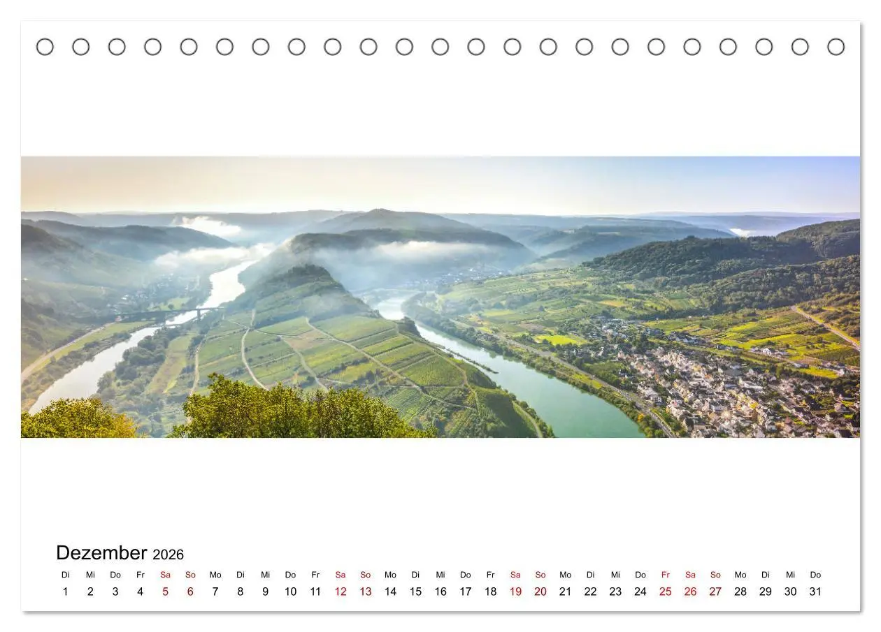 Bild: 9783457756263 | Mosel im Panorama (Tischkalender 2026 DIN A5 quer), CALVENDO...