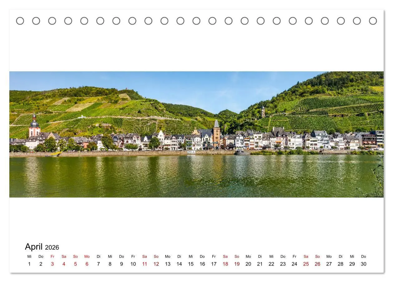 Bild: 9783457756263 | Mosel im Panorama (Tischkalender 2026 DIN A5 quer), CALVENDO...