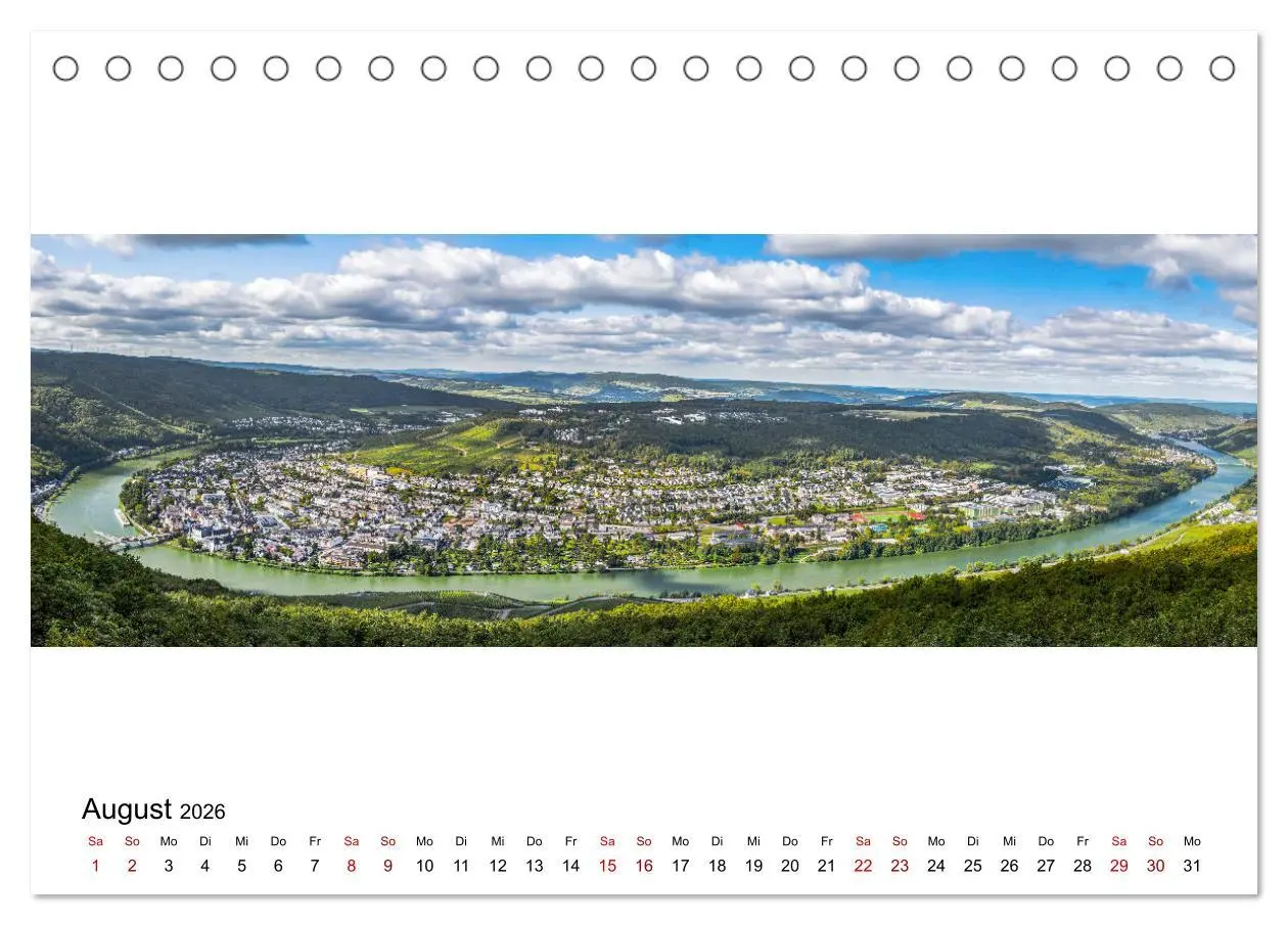 Bild: 9783457756263 | Mosel im Panorama (Tischkalender 2026 DIN A5 quer), CALVENDO...