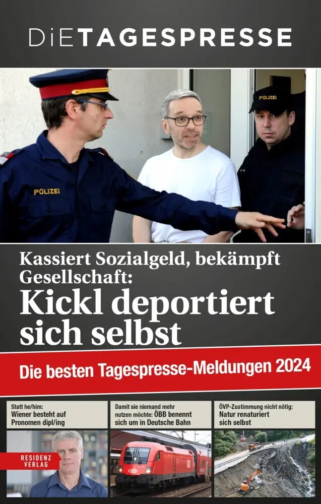 Cover: 9783701736263 | Die besten Tagespresse-Meldungen 2024 | Die tagespresse | Taschenbuch