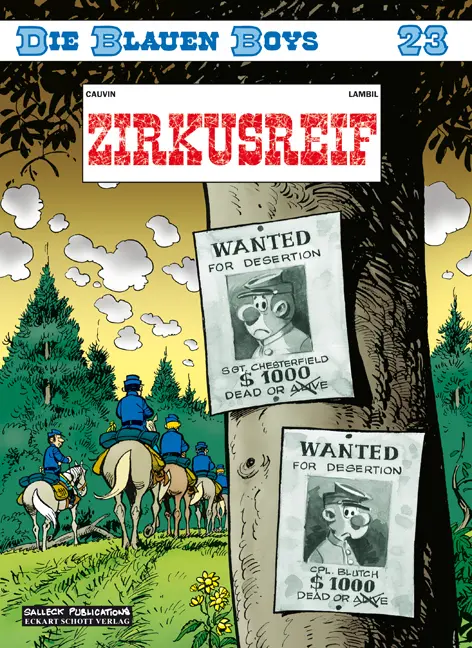 Cover: 9783899086263 | Die Blauen Boys - Zirkusreif | Raoul Cauvin | Taschenbuch | 48 S.