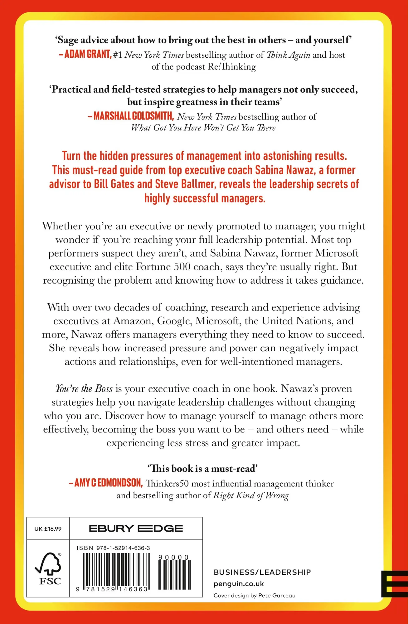 Rückseite: 9781529146363 | You're the Boss | Become the Manager You Want to Be (And Others Need)