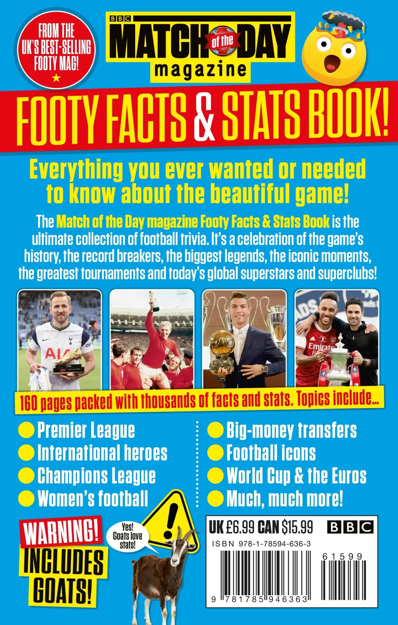 Rückseite: 9781785946363 | Match of the Day: Footy Facts and Stats | Match of the Day Magazine