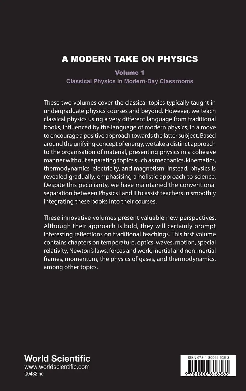 Rückseite: 9781800616363 | MODERN TAKE ON PHYSICS (V1) | Graziano Surace Giovanni Organtini